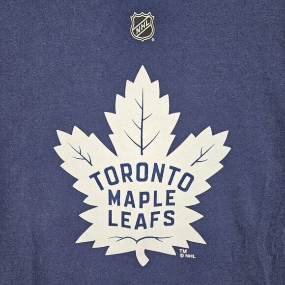 Reebok Toronto Maple Leafs NHL Andersen #31 T-Shirt Men's Sz M Blue Short Sleeve - Picture 7 of 10